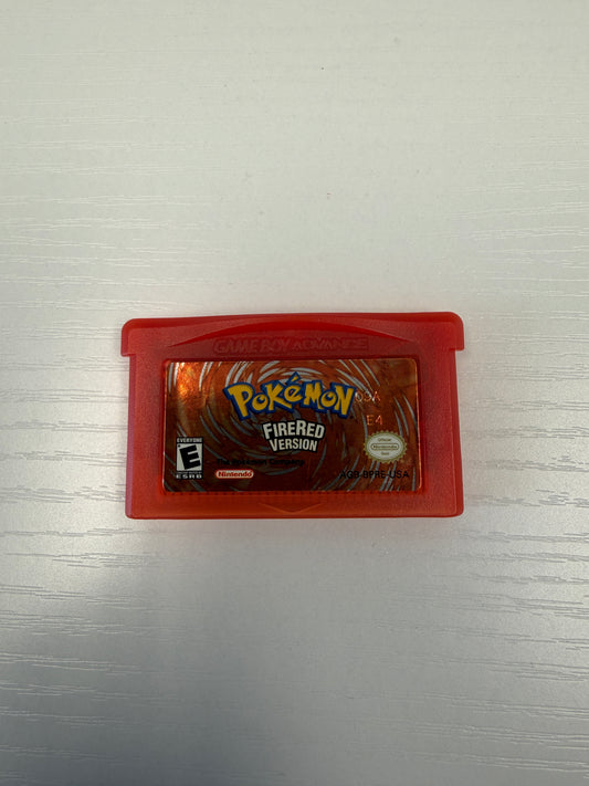 Pokemon Fire Red Nintendo Game Boy Advance GBA Authentic Cartridge