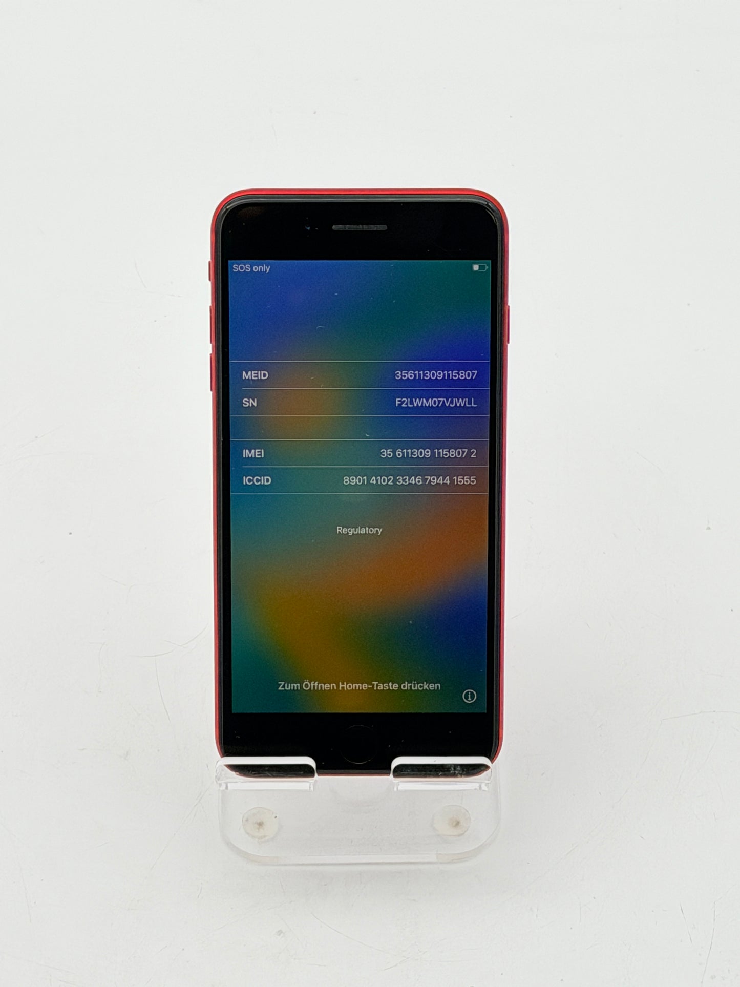 Apple iPhone 8 Plus 256GB Red Unlocked RED - Good Condition -