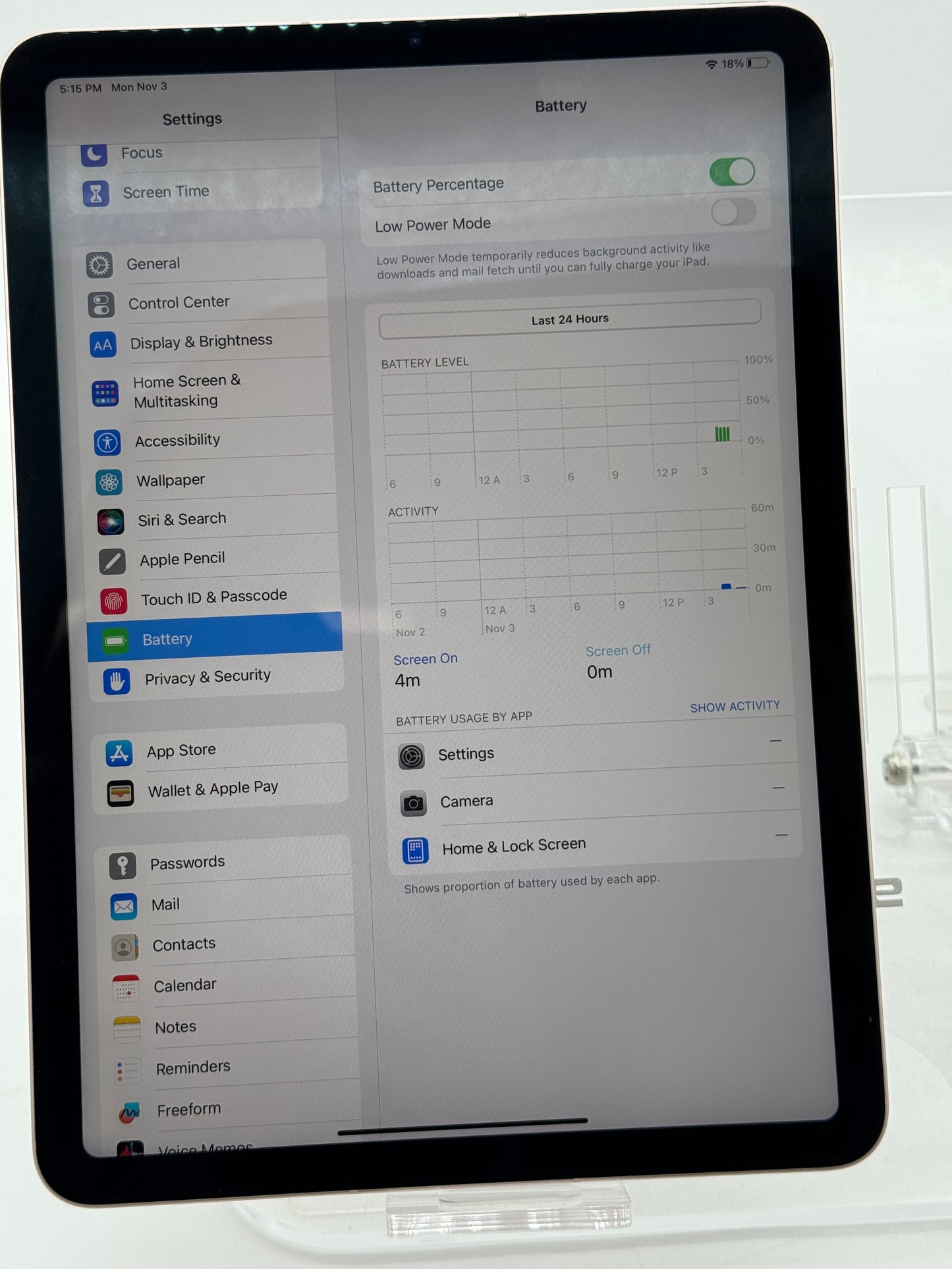 Apple iPad Air (5th Gen) A2589 (2022) - Used - Rose Gold - 64GB Unlocked