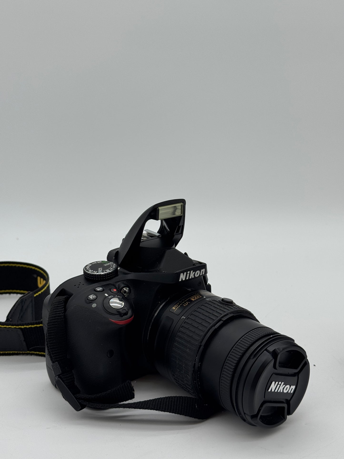 Nikon D3300 Digital Camera Black Used - Includes Carrying Bag, Charger, and Wrist Strap