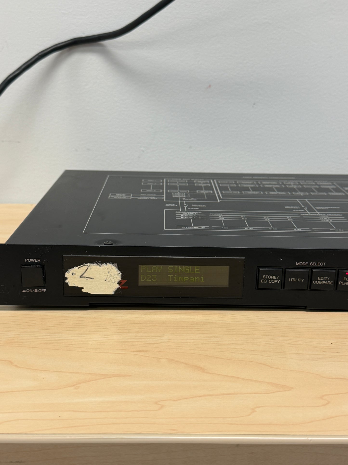 Yamaha TX81Z FM Tone Generator Synthesizer