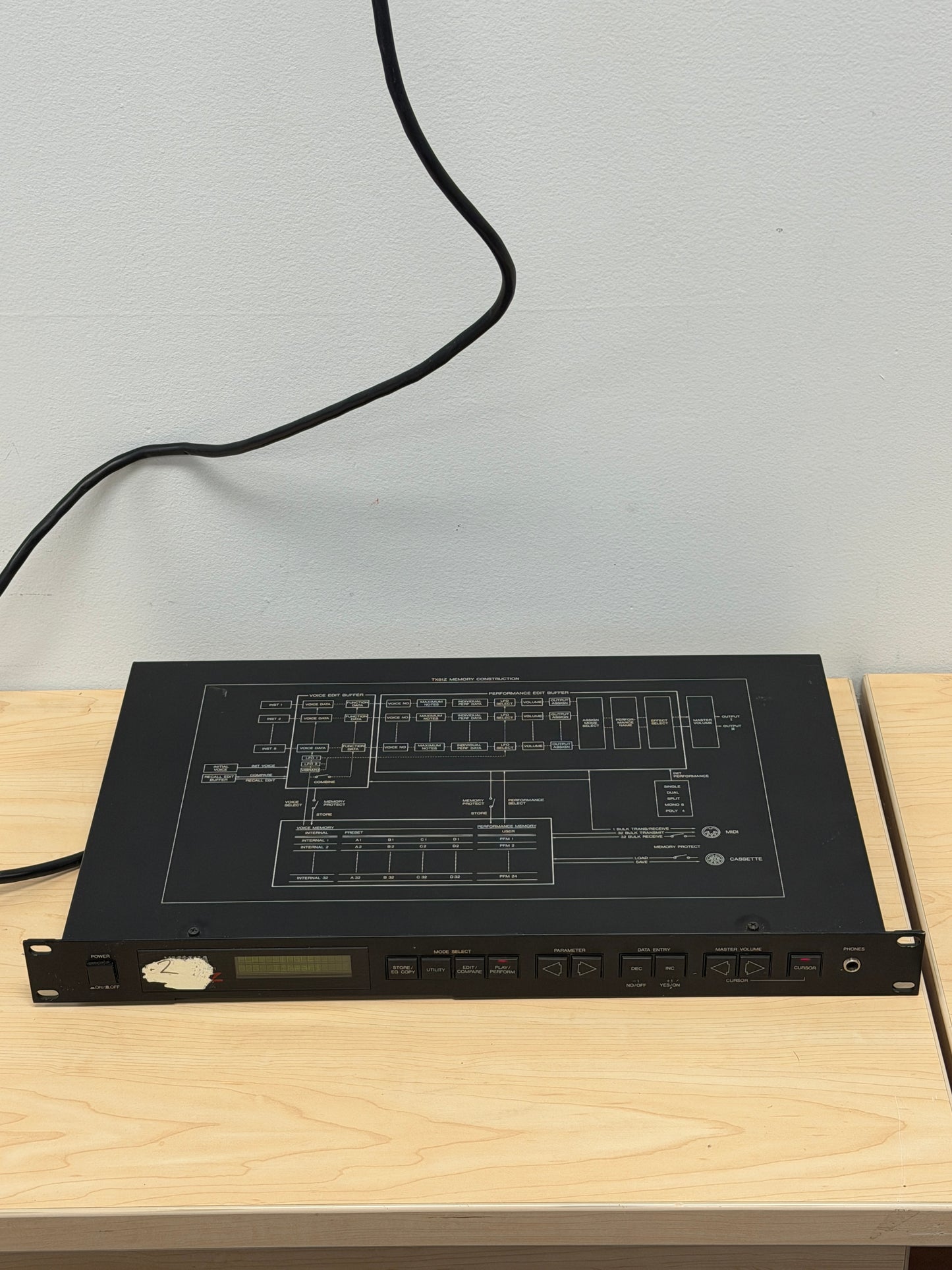 Yamaha TX81Z FM Tone Generator Synthesizer