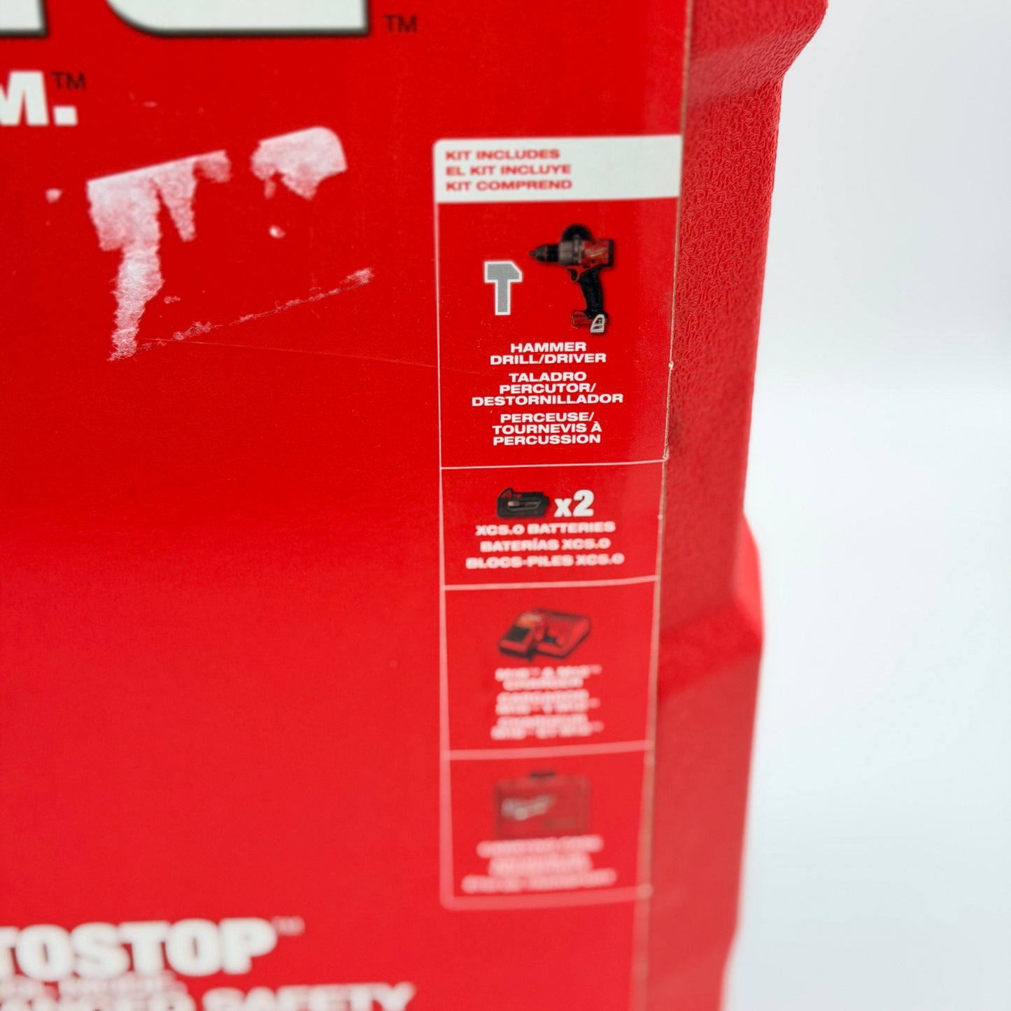 Milwaukee 2904-22 M18 FUEL 1/2" Hammer Drill/Driver Kit w/ 2x 5.0Ah Batteries NEW