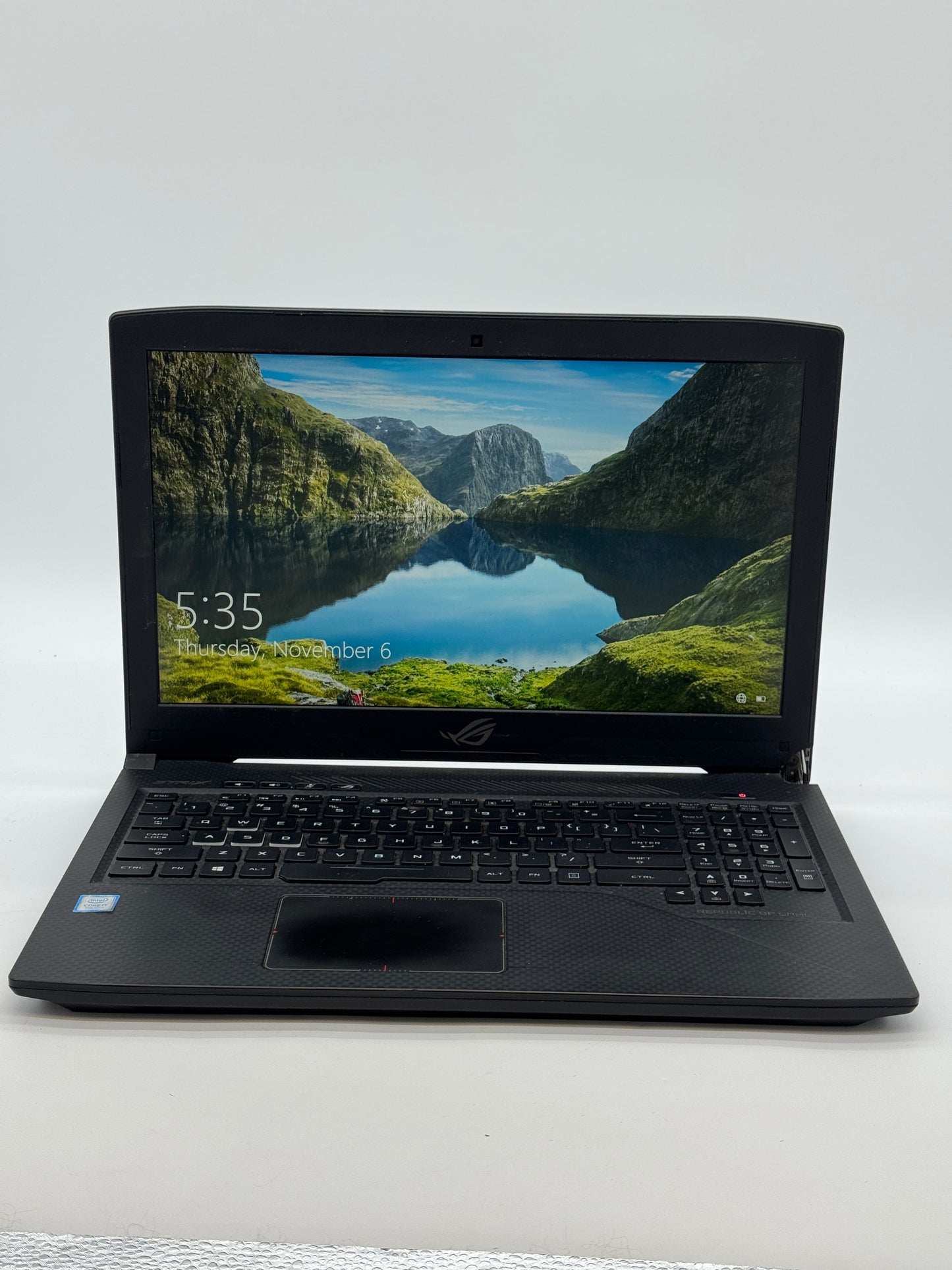 Asus ROG Strix GL503V 15-inch Core i7 32GB RAM 1TB HDD Black Intel(R) HD Graphics 630 NVIDIA GeGorce GTX 630