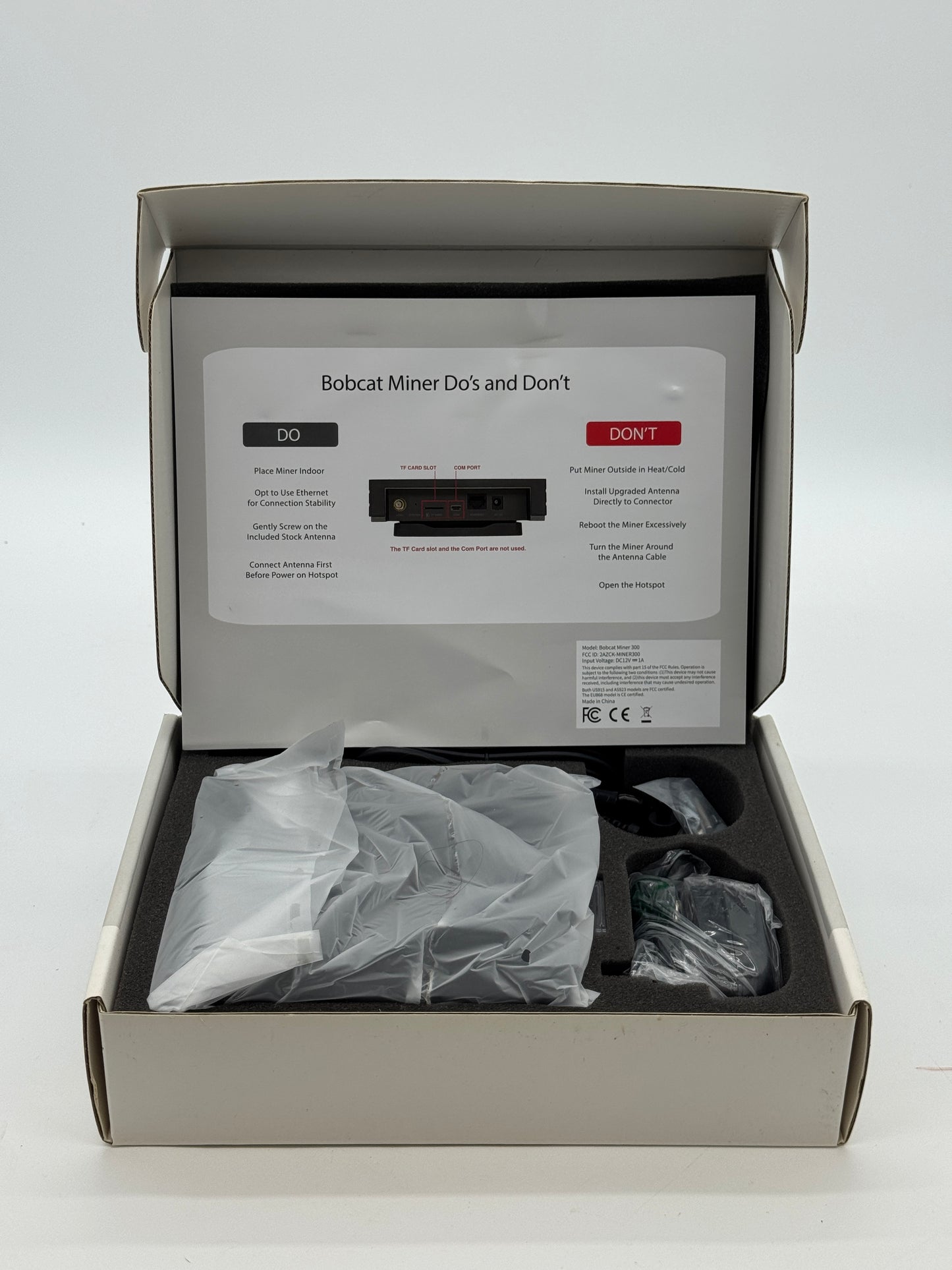 Bobcat Minor 300 Virtual Currency Miner - Black - New Open Box