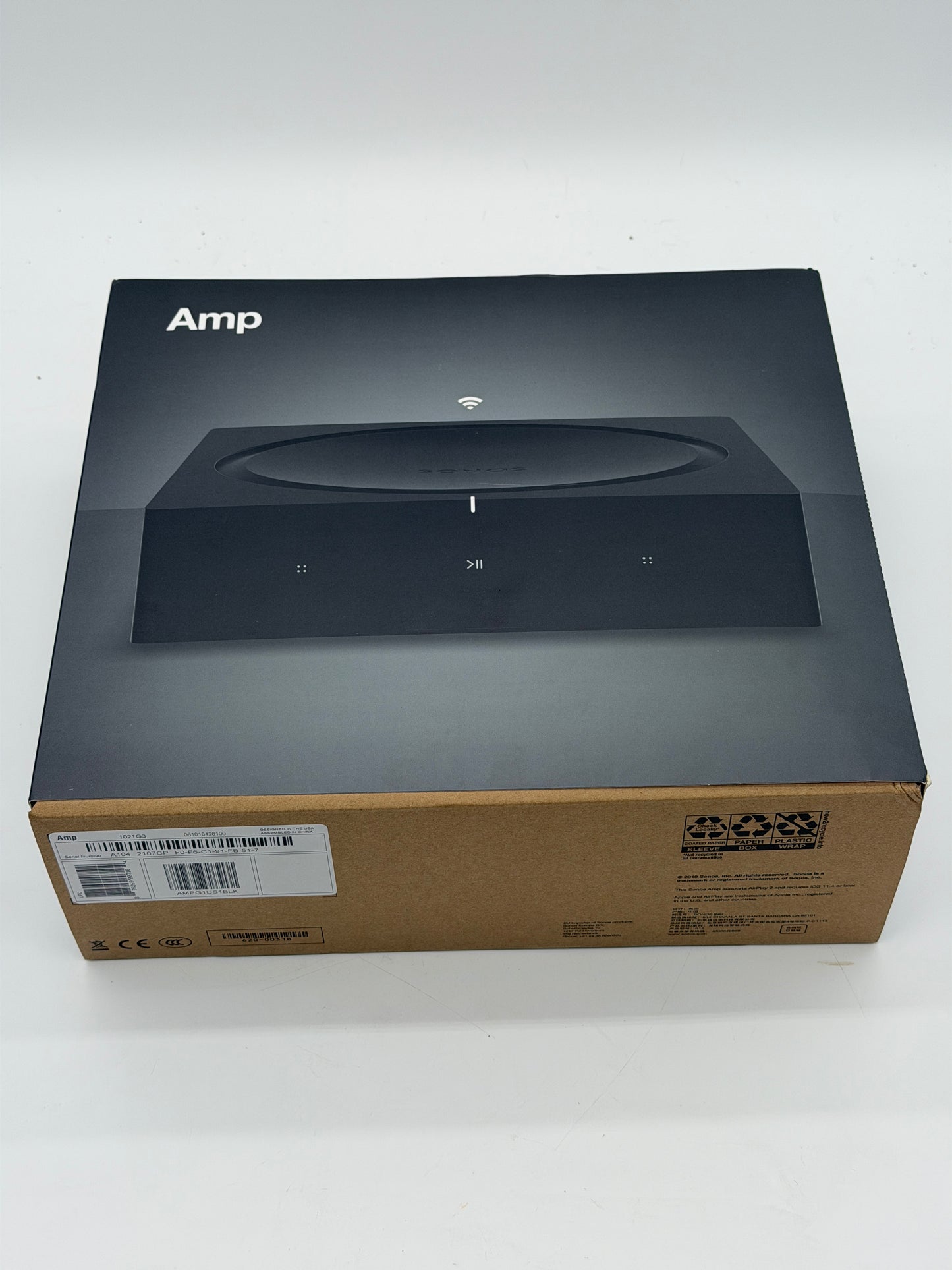 Sonos Amp S16 250W Gen 3 2.1-Channel Amplifier Air Play 2 S2 (Brand New Sealed)