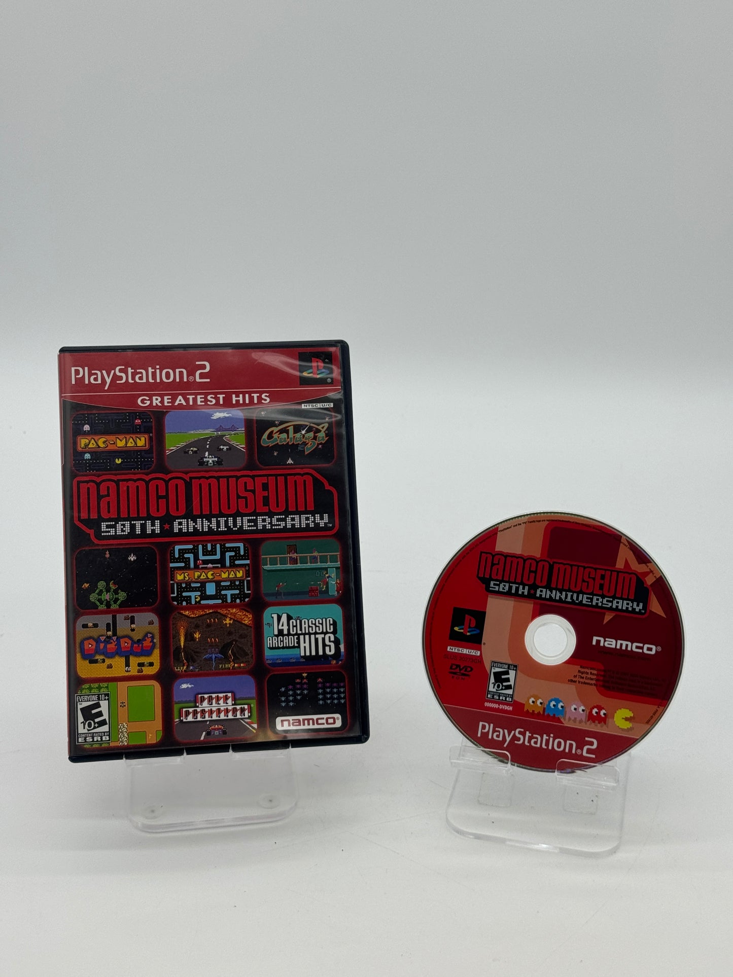 Playstation 2 Namco Museum 50th Anniversary Video Game with Box - Used