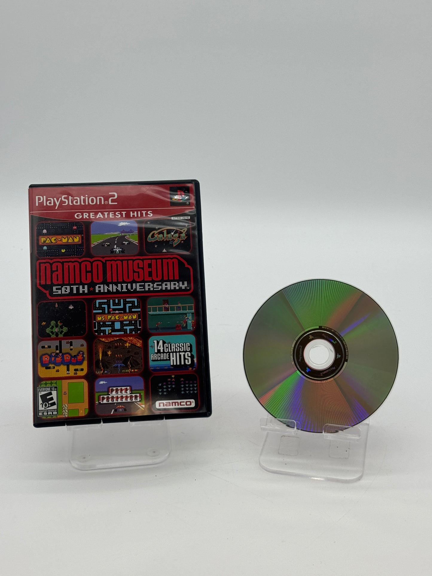 Playstation 2 Namco Museum 50th Anniversary Video Game with Box - Used
