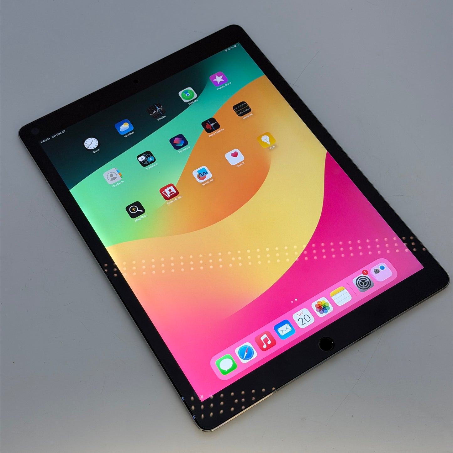 Apple iPad Pro 12.9” 2nd Gen 64GB WiFi Only Gray A1670 *SCREEN BURN-IN*