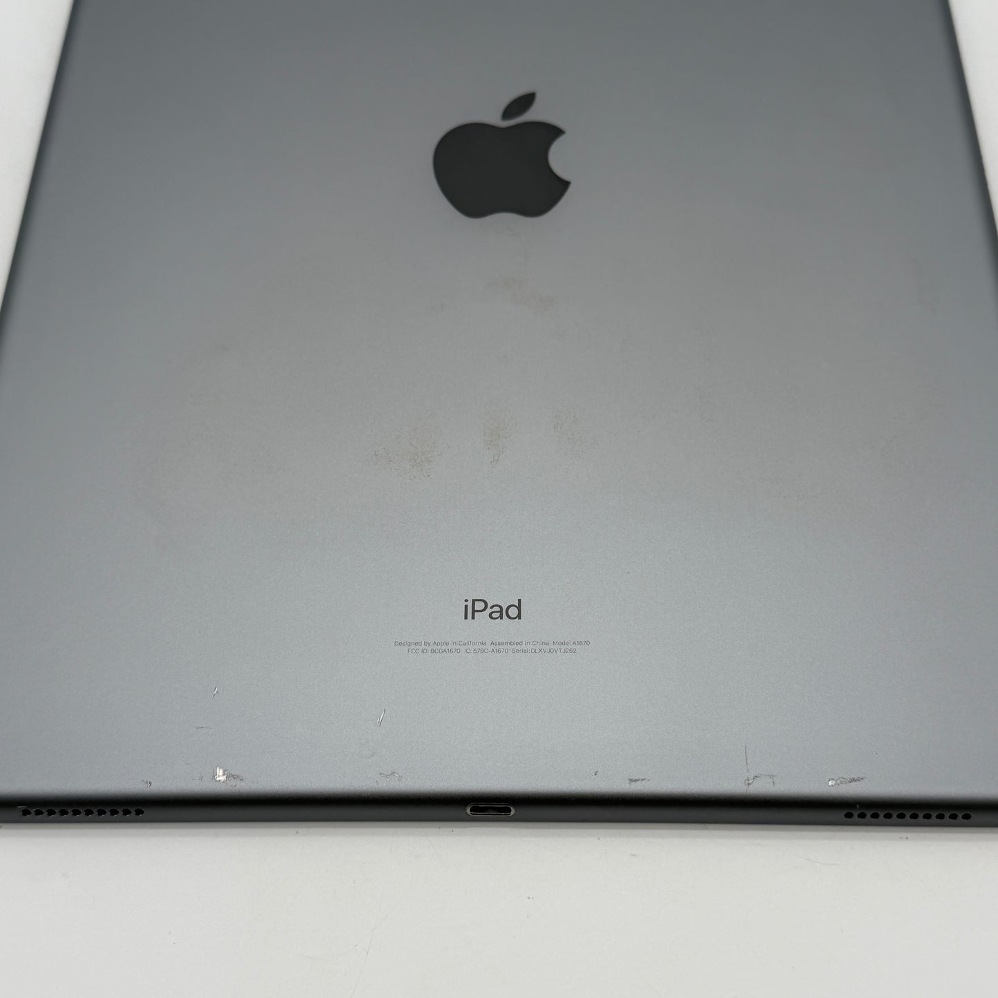 Apple iPad Pro 12.9” 2nd Gen 64GB WiFi Only Gray A1670