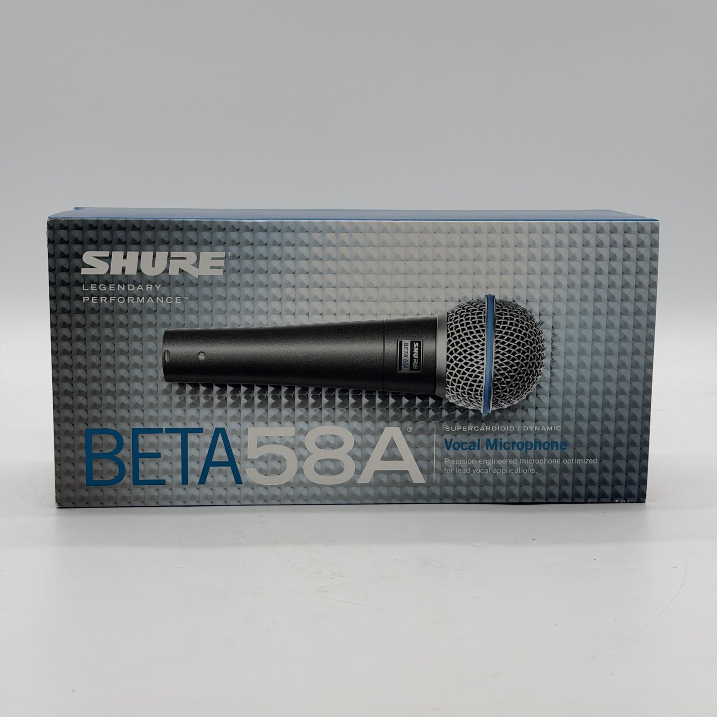AUTHENTIC Shure BETA 58A Supercardioid Dynamic Vocal Microphone comes W / mount
