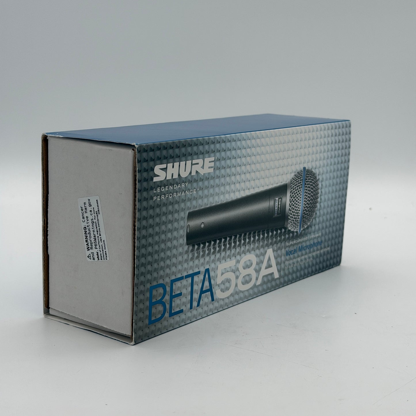 AUTHENTIC Shure BETA 58A Supercardioid Dynamic Vocal Microphone comes W / mount