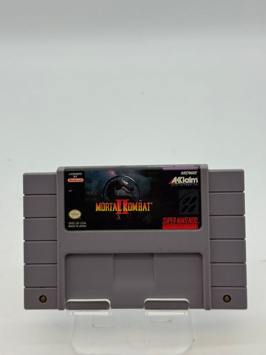 Super Nintendo Mortal Kombat II Video Game