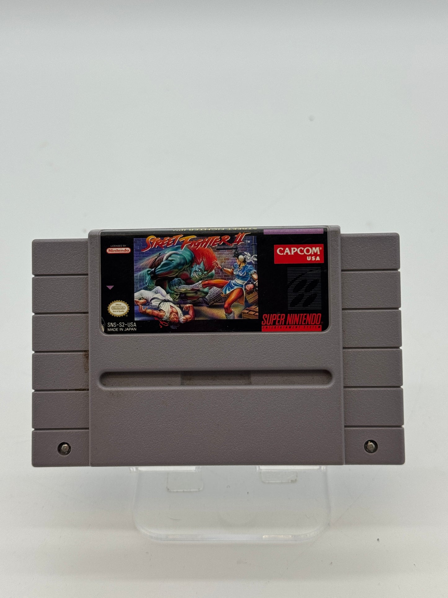 Super Nintendo Street Fighter II Video Game