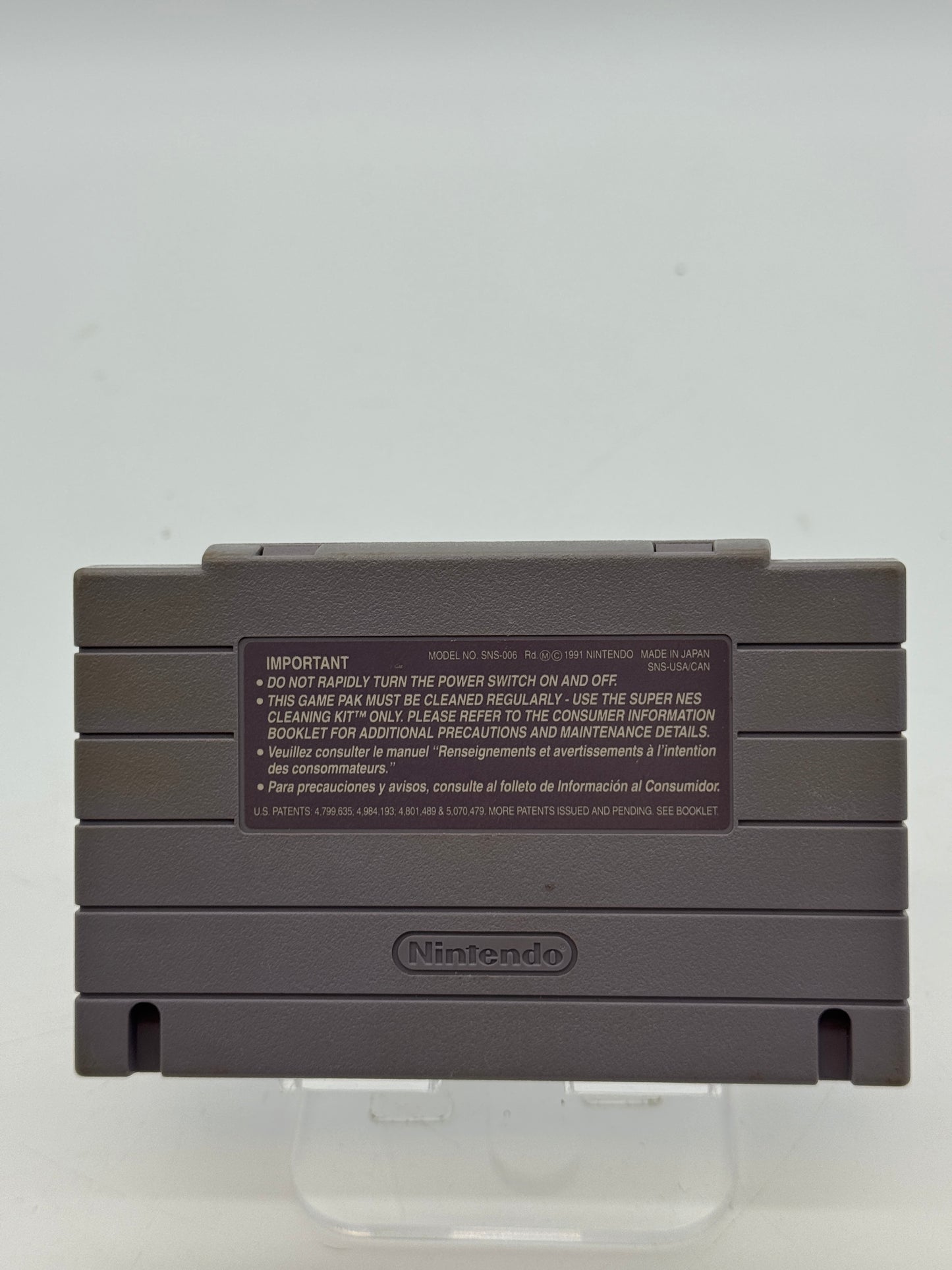 Super Nintendo Street Fighter II Video Game