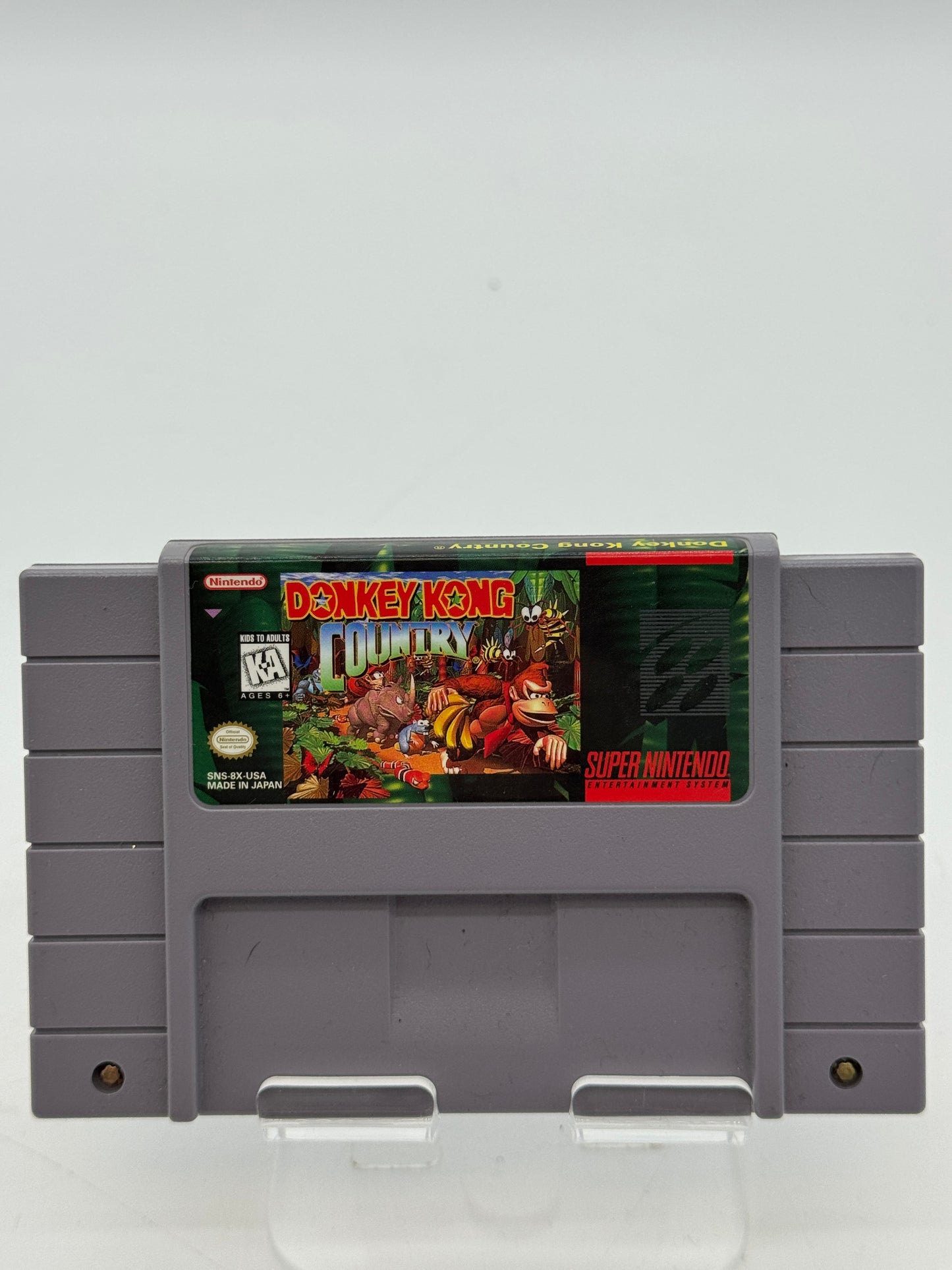 Super Nintendo Donkey Kong Country Video Game