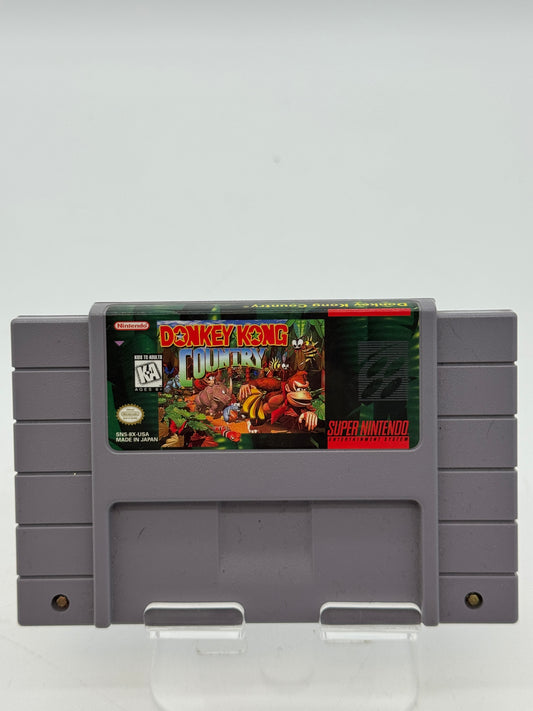 Super Nintendo Donkey Kong Country Video Game