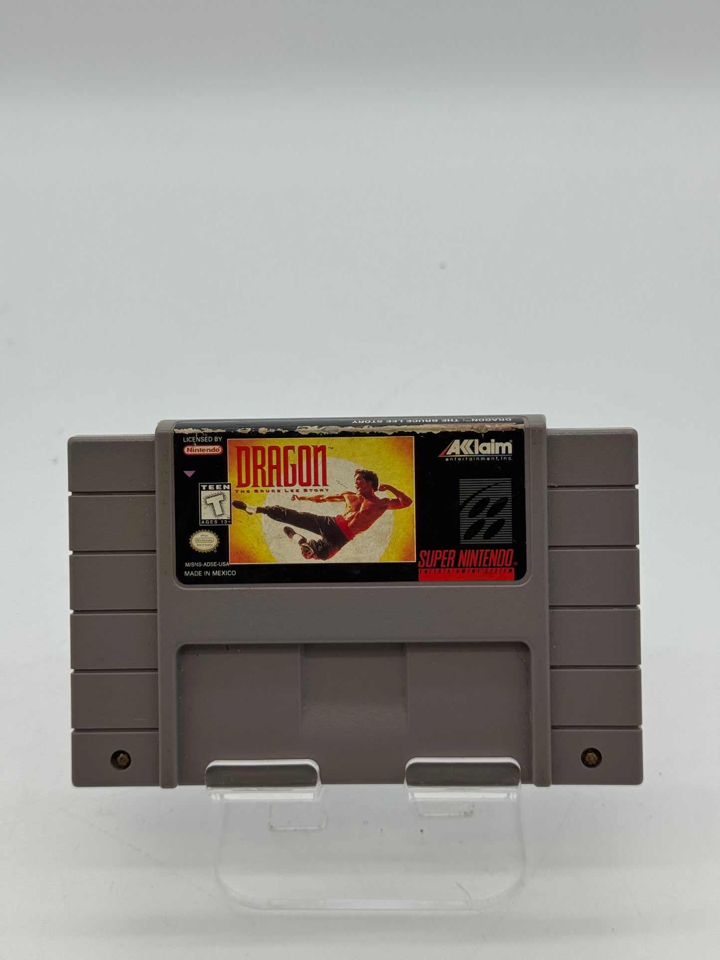 Super Nintendo Dragon: The Bruce Lee Story Video Game