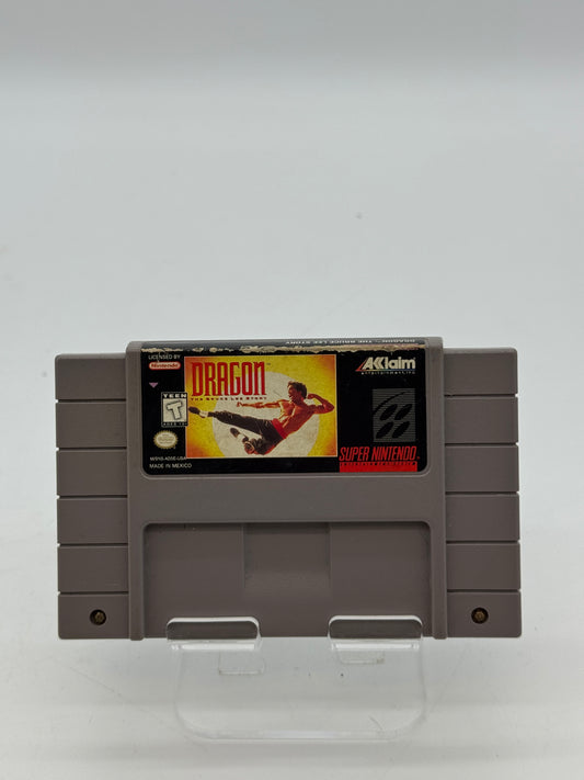 Super Nintendo Dragon: The Bruce Lee Story Video Game