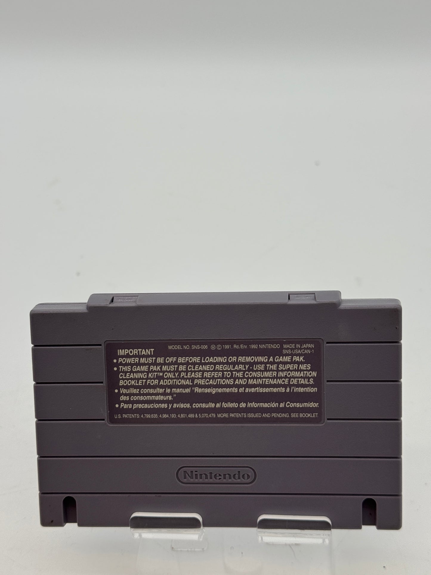 Super Nintendo Spawn Video Game