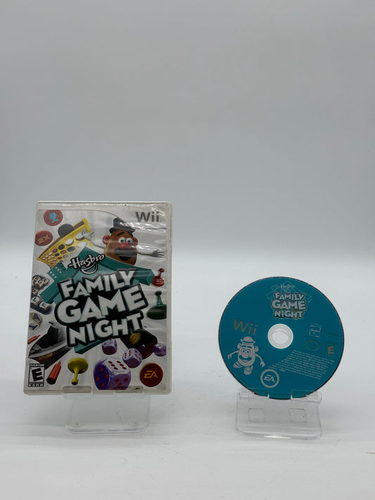 Wii Hasbro Family Game Night Video Game with Box
