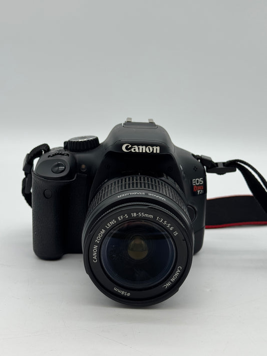 Canon EOS Rebel T2i Black Digital Camera