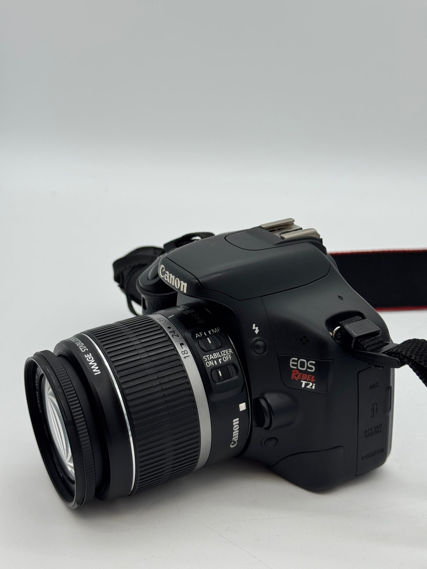 Canon EOS Rebel T2i Black Digital Camera
