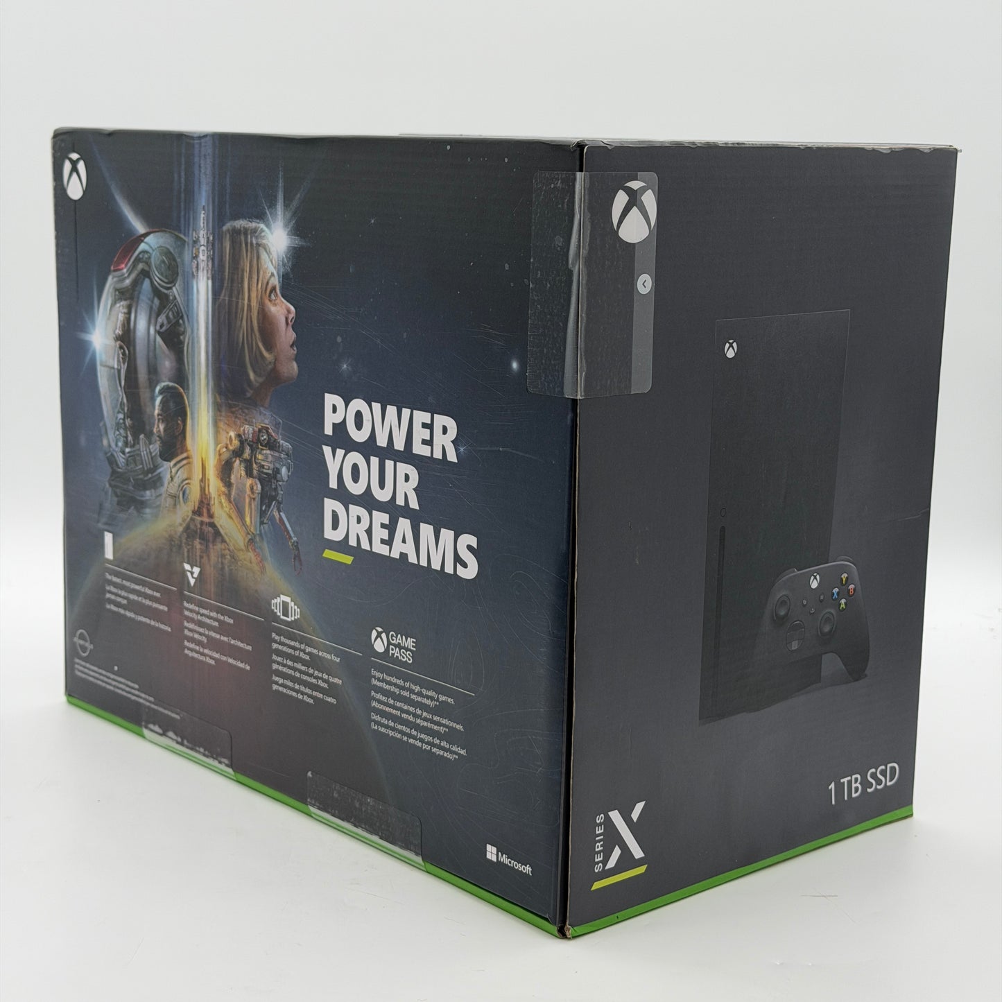 New Microsoft Xbox Series X 1TB Console Gaming System Carbon Black 1882