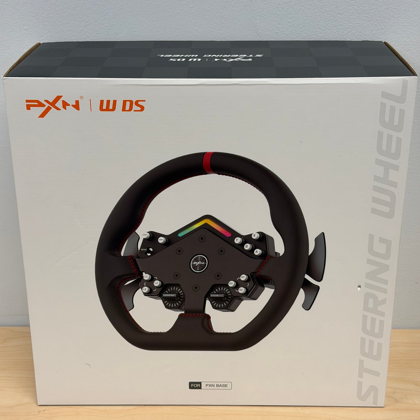 PXN V12 Lite Gaming Racing Steering Wheel With Pedals Shifter For PC PS4 Xbox