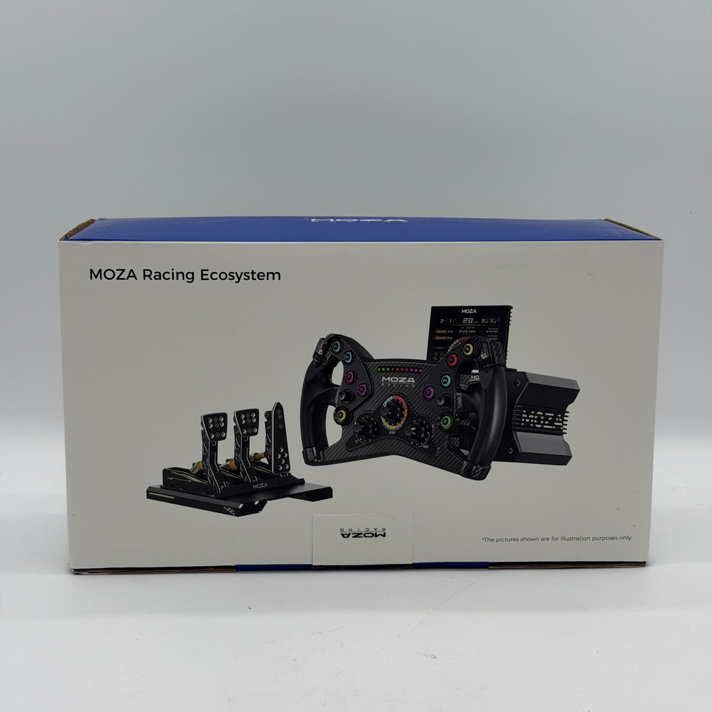 MOZA Racing KS Steering Wheel Black Open Box with Moza Universal Hub
