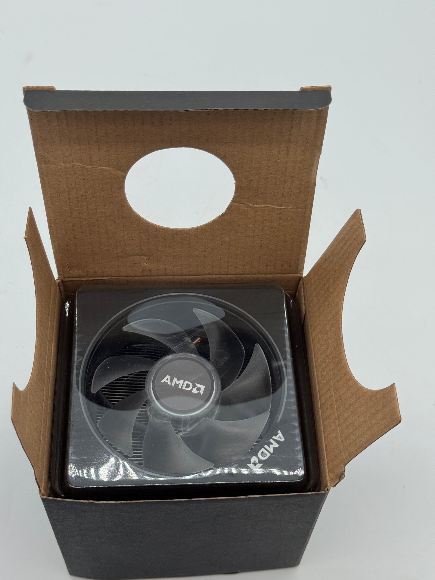 AMD Wraith Prism RGB LED CPU Cooler Heatsink Fan AM4 AM5 712-000075 - Black