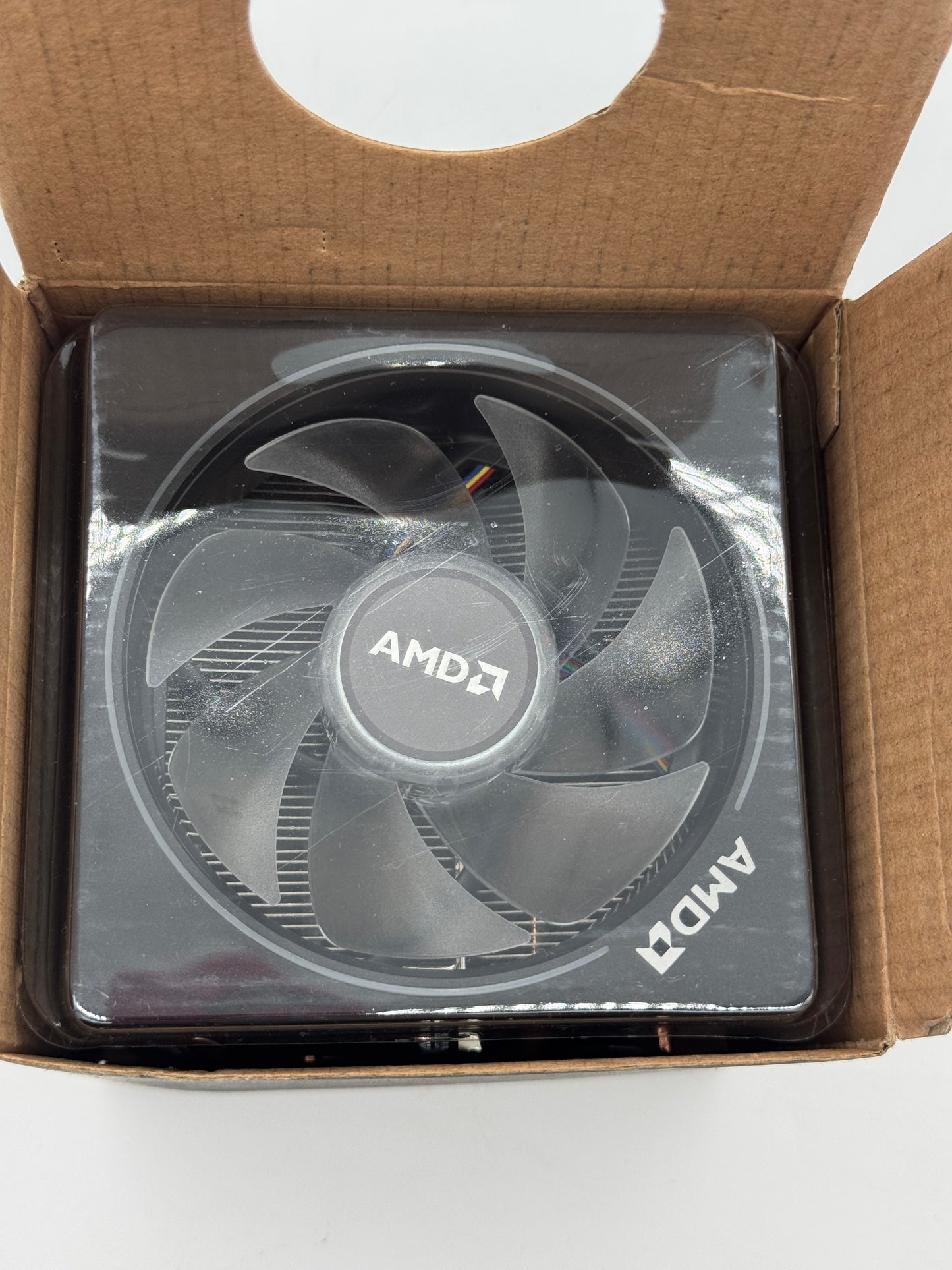 AMD Wraith Prism RGB LED CPU Cooler Heatsink Fan AM4 AM5 712-000075 - Black