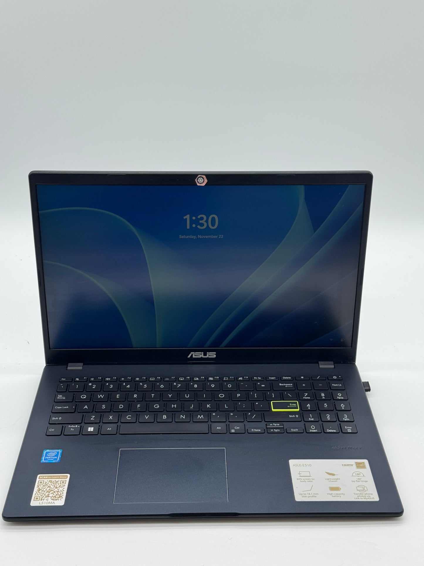 Asus Notebook L510M 15.6" Celeron N4020 4GB RAM 128GB SSD Blue