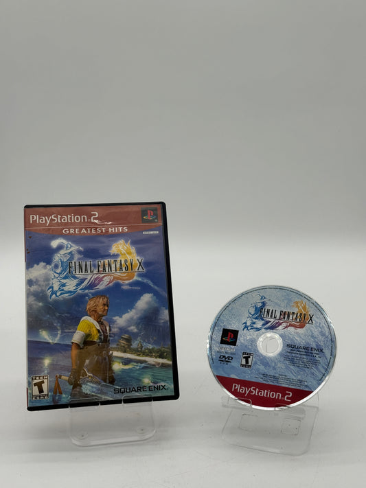 Playstation 2 Final Fantasy X Video Game with Box - Used