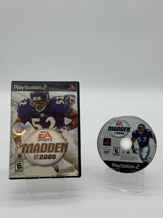 Madden 2005 Video Game with Box Used