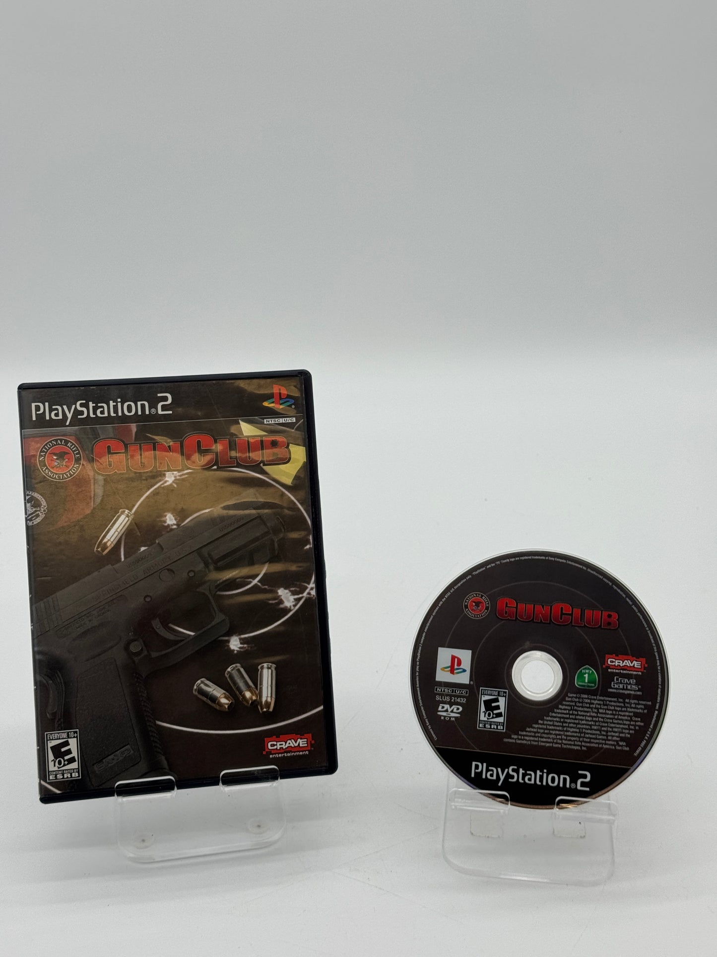 NRA Gun Club Sony Playstation 2 PS2 Complete