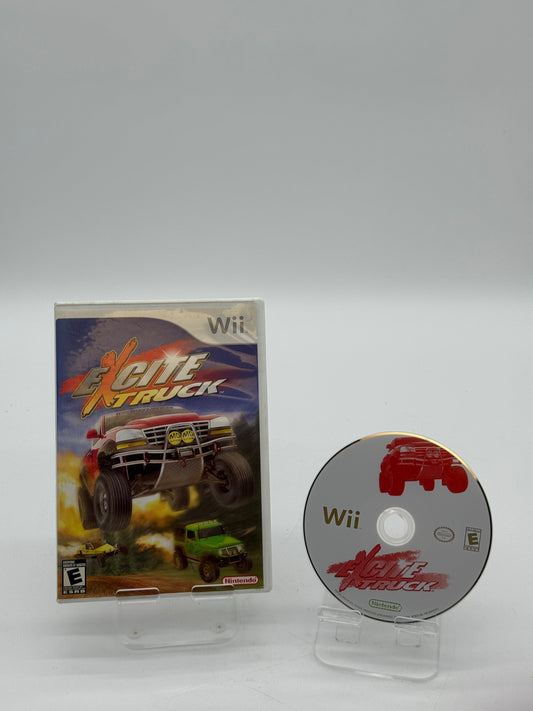 Wii Excite Truck Video Game - Used with Box