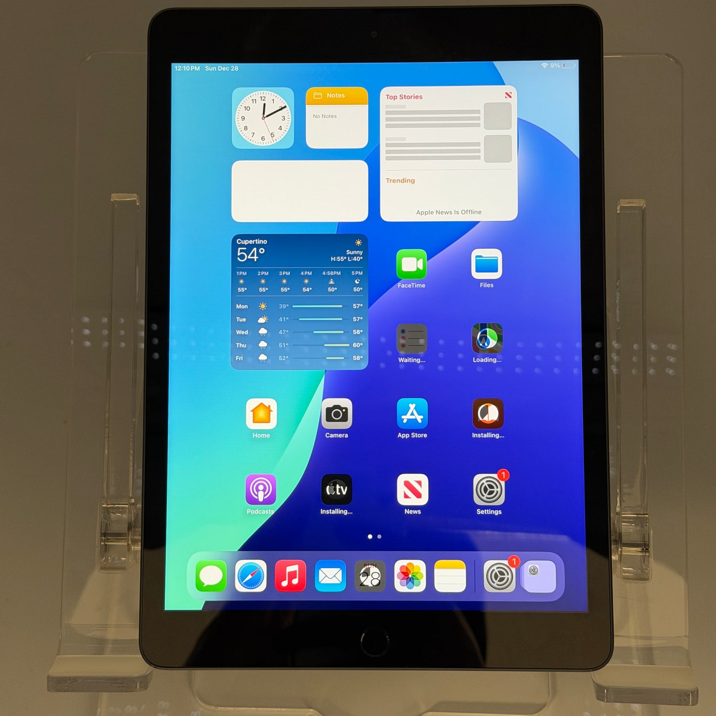 Apple iPad 8th Gen (2020) 10.2" 128GB WiFi, Space Gray