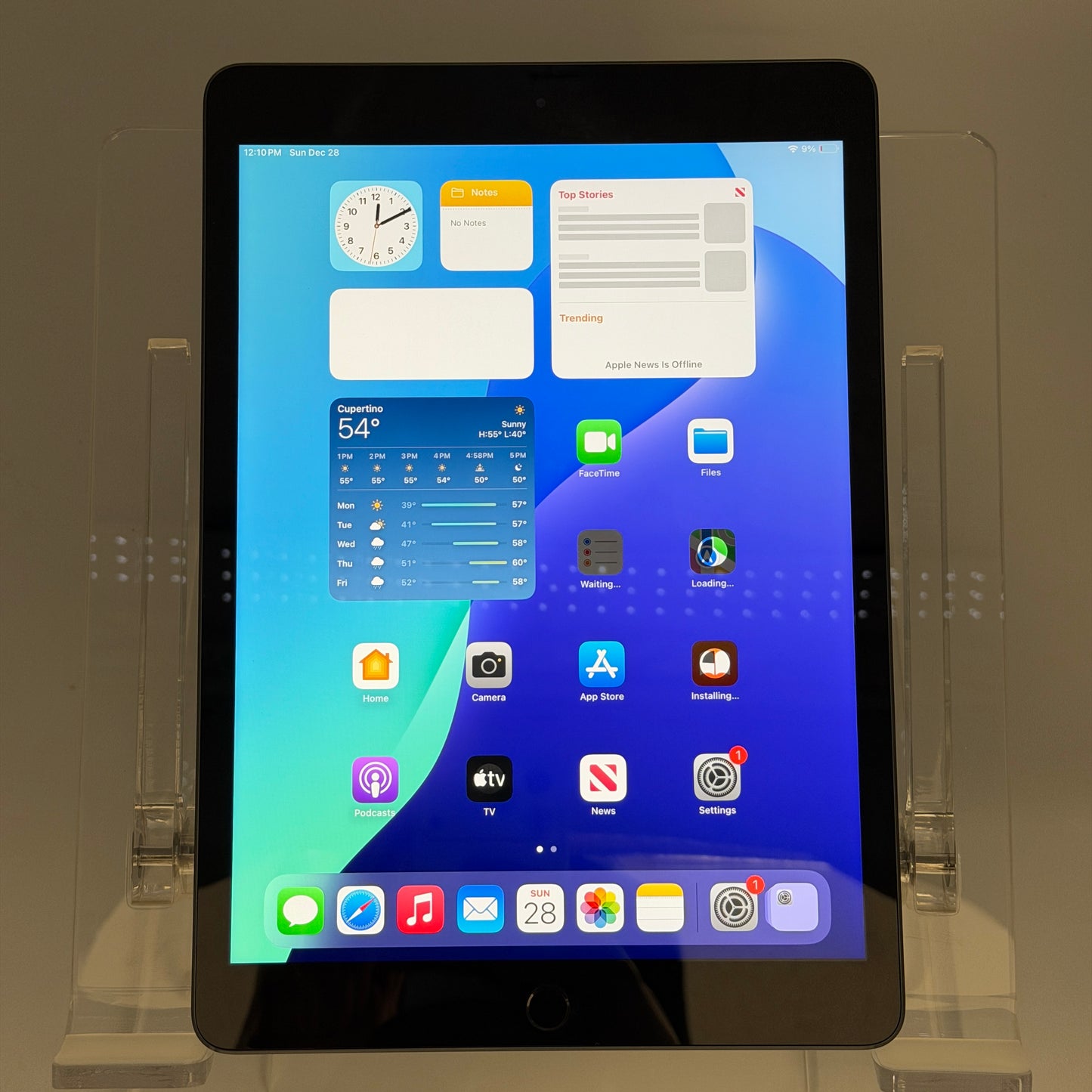Apple iPad 8th Gen (2020) 10.2" 128GB WiFi, Space Gray
