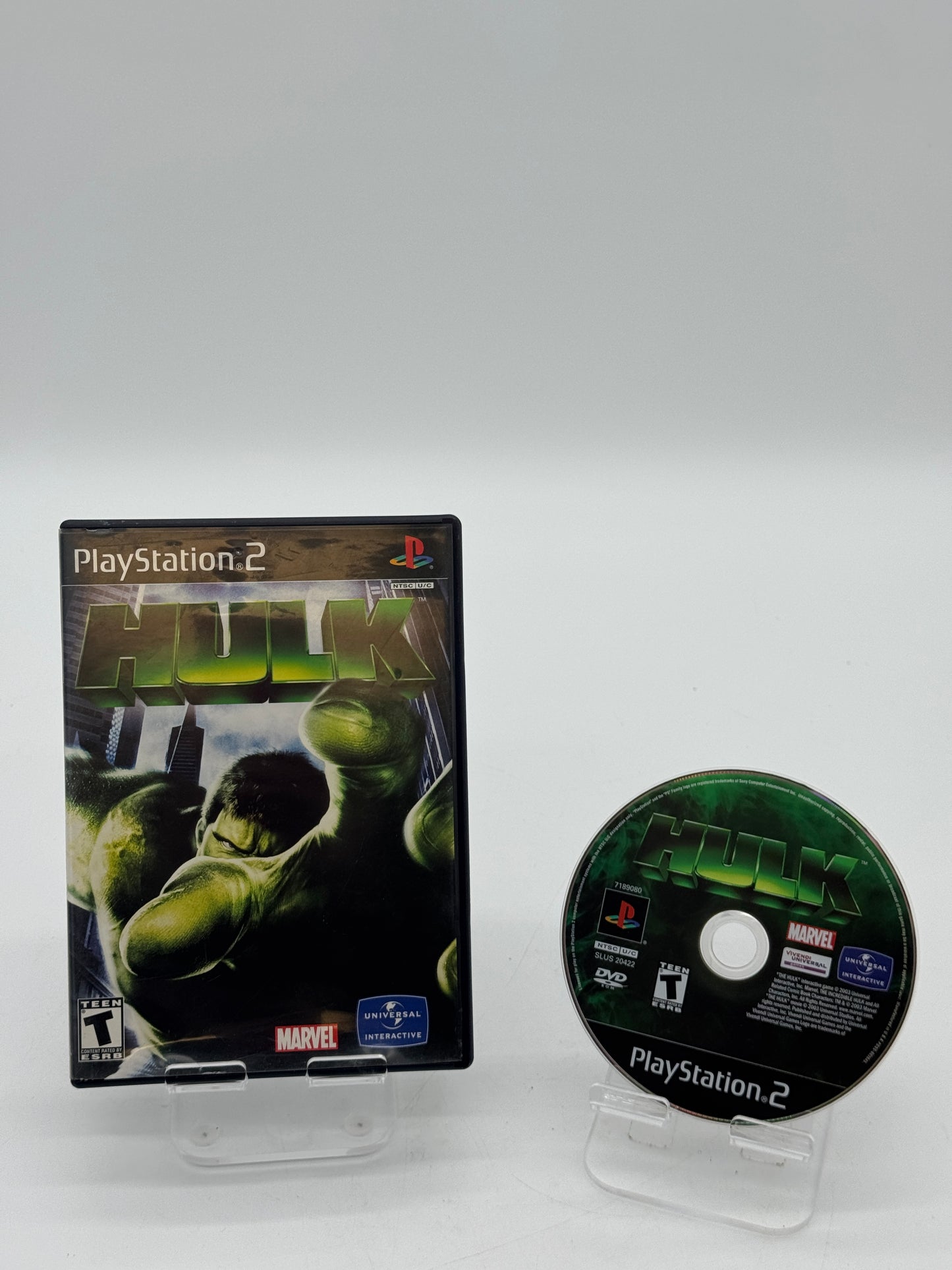 Playstation 2 Hulk Video Game with Box