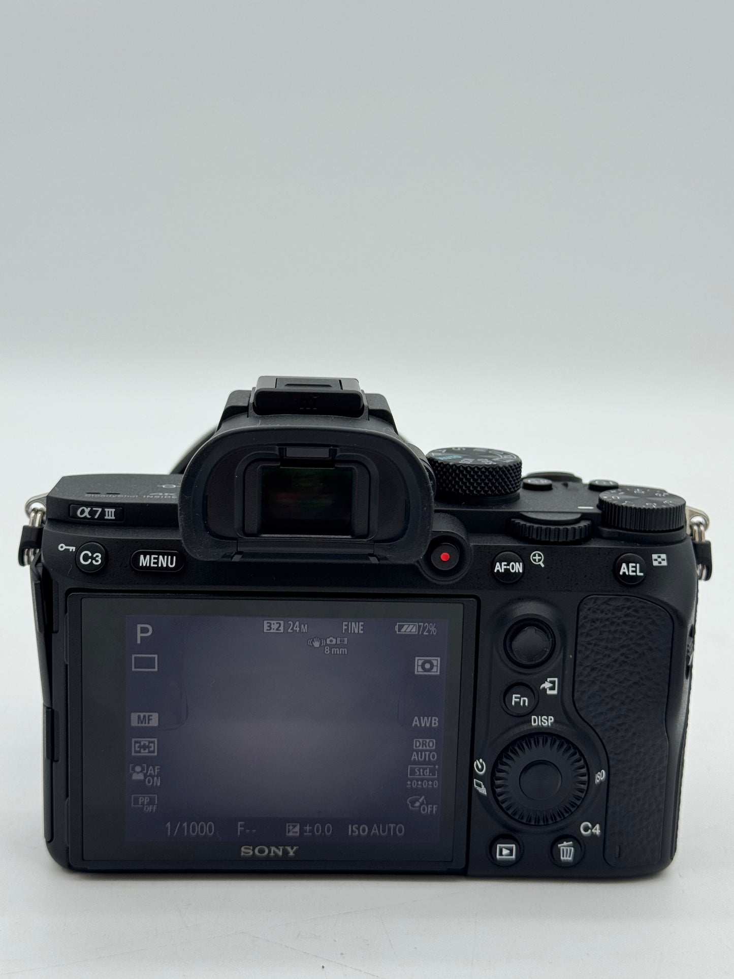 Sony Alpha a7 III 4K 24MP Full-Frame Mirrorless Digital Camera Black (ILCE7M3/B)