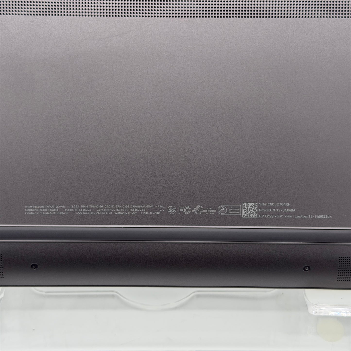 HP Envy x360 2-in-1 Laptop Ryzen 5 7530u 8GB 256GB SSD Webcam Backlit Touch