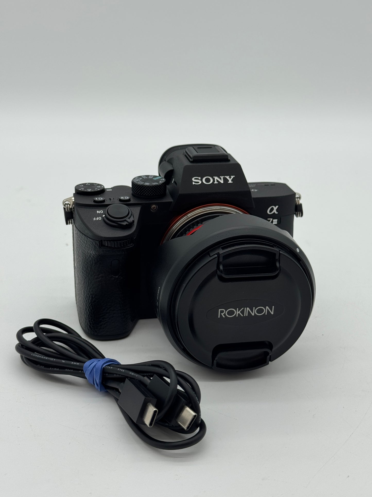 Sony Alpha a7 III 4K 24MP Full-Frame Mirrorless Digital Camera Black (ILCE7M3/B)