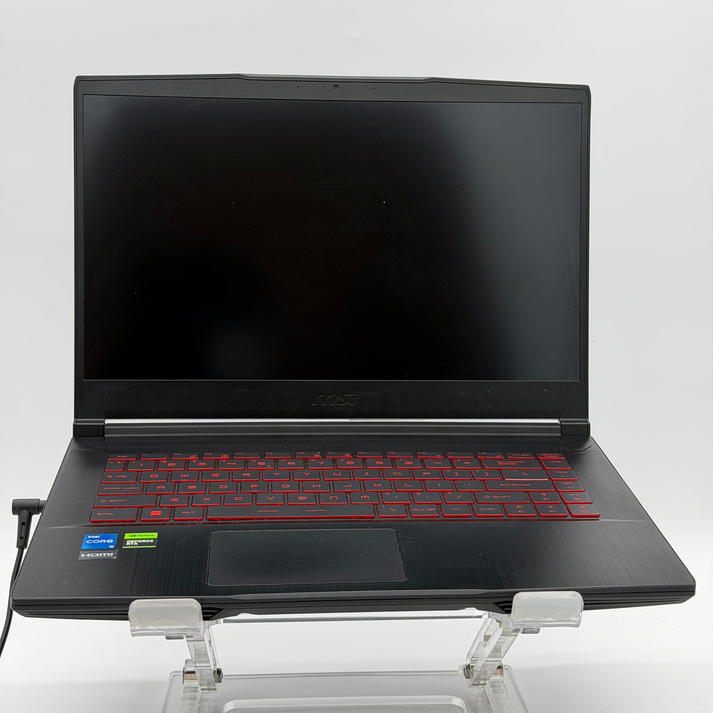 MSI GF63 Thin 12VE Gaming Laptop 512GB SSD, Intel Core I5-12450H, 16GB RAM, RTX4050