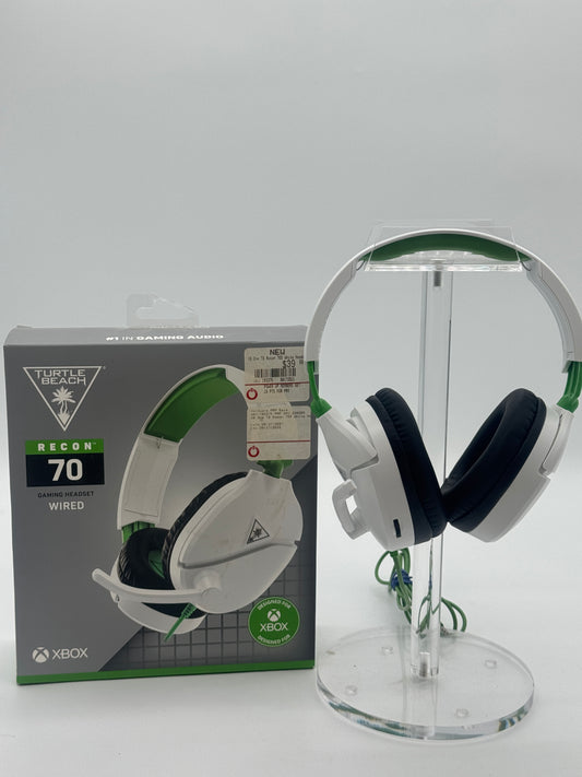 Turtle Beach Recon 70 Wired Headset White for Xbox/PlayStation/Nintendo Switch/PC