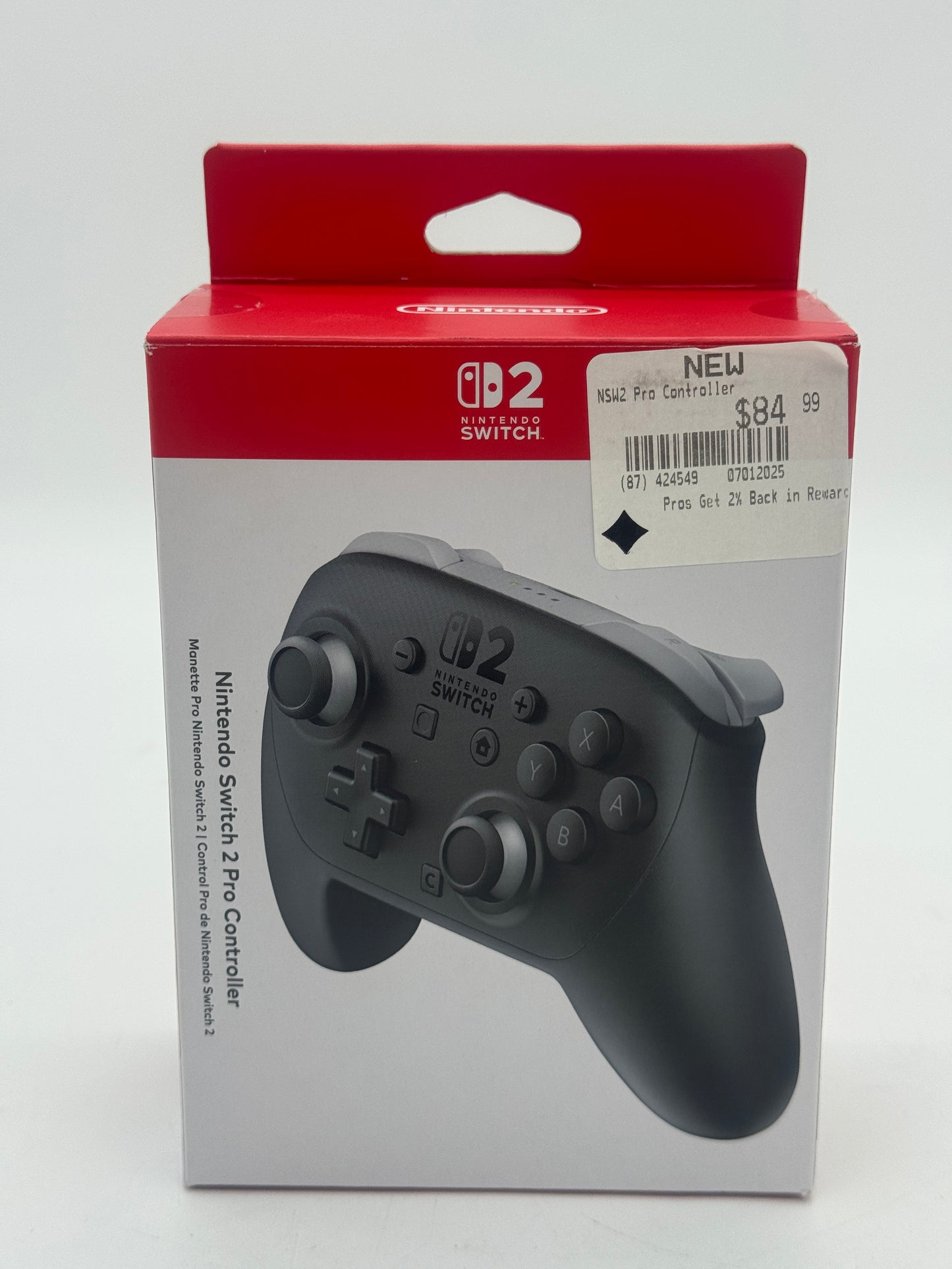 Official Nintendo Switch 2 Pro Controller