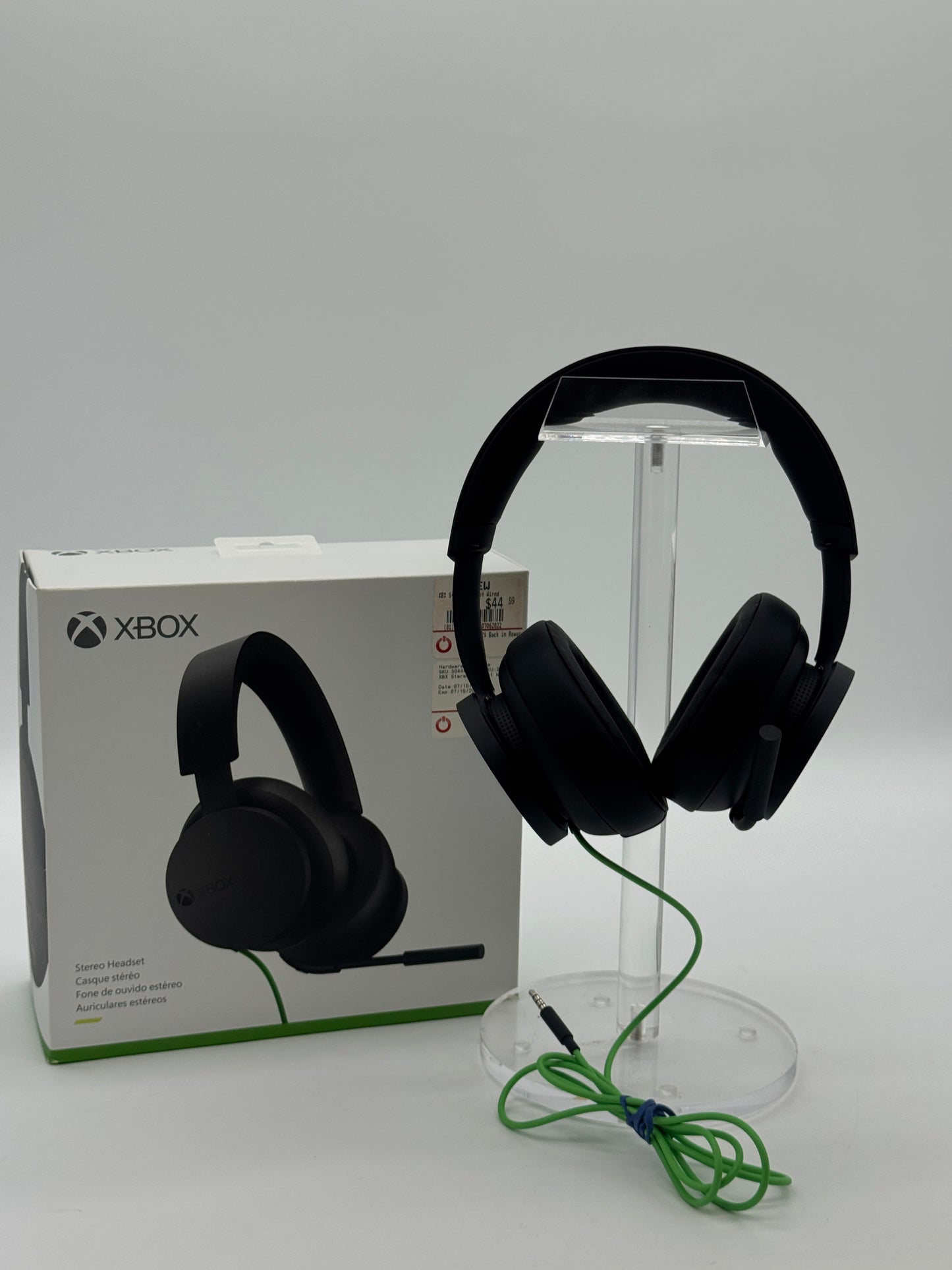 Official Genuine Microsoft Xbox One Stereo Headset Wired 3.5 mm Jack