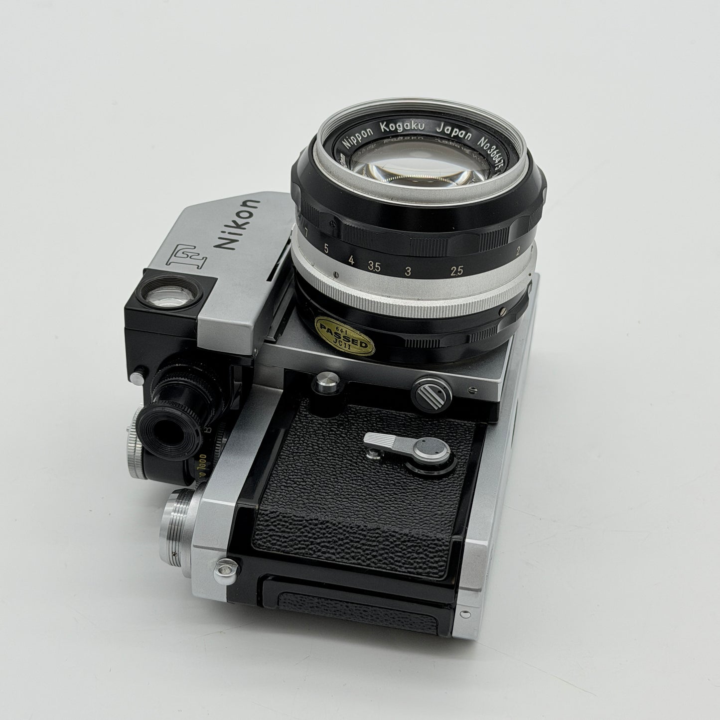 Nikon F Photomic 35mm Film Camera + 50mm F1.4 Lens JAPAN w/Nippon Kogaku Japan 366475 NiKKOR-S Auto !:1.4 f-50mm