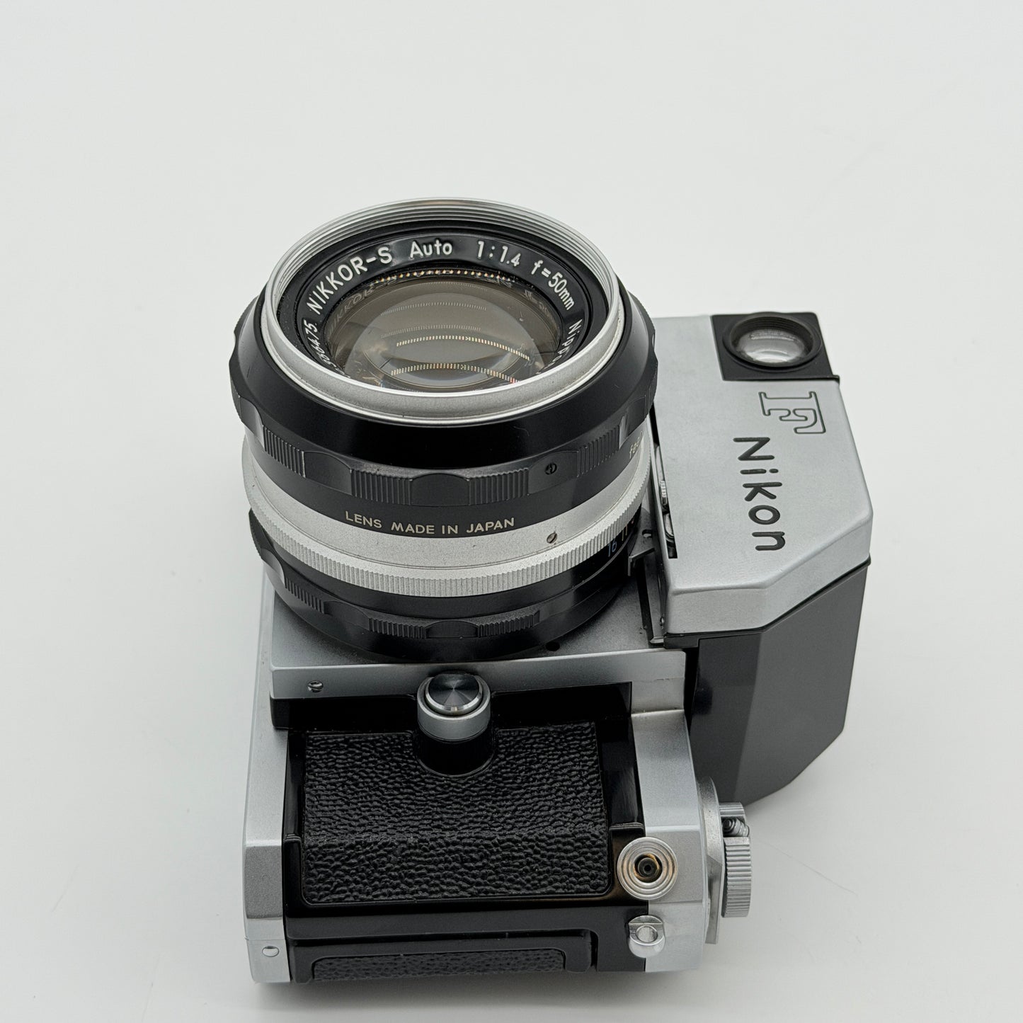Nikon F Photomic 35mm Film Camera + 50mm F1.4 Lens JAPAN w/Nippon Kogaku Japan 366475 NiKKOR-S Auto !:1.4 f-50mm