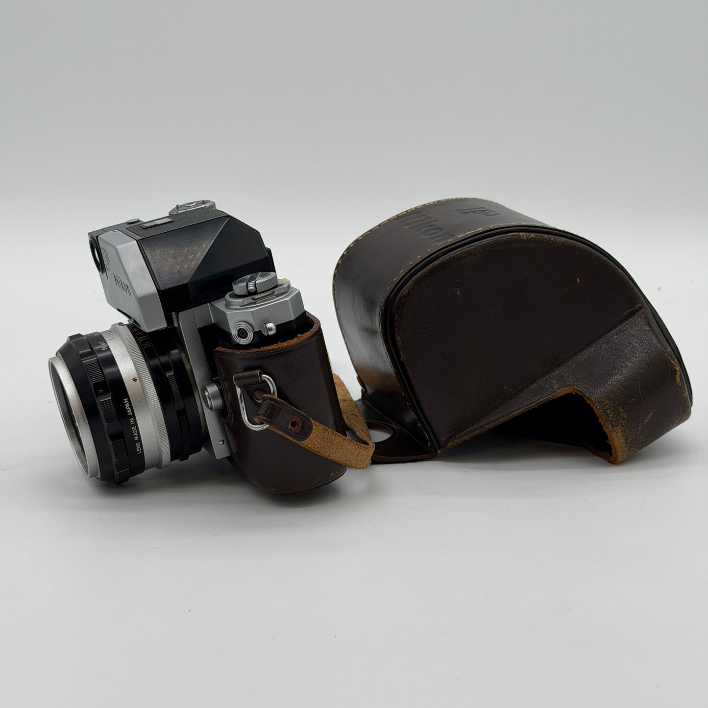 Nikon F Photomic 35mm Film Camera + 50mm F1.4 Lens JAPAN w/Nippon Kogaku Japan 366475 NiKKOR-S Auto !:1.4 f-50mm